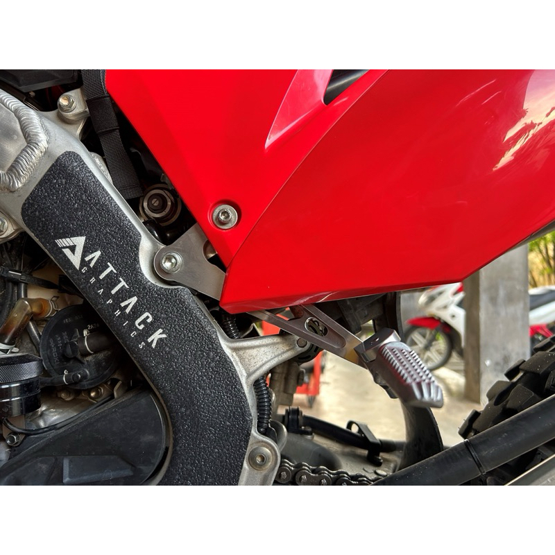 CRF450RL CRF450L 2019+ พักเท้า ผู้โดยสาร.