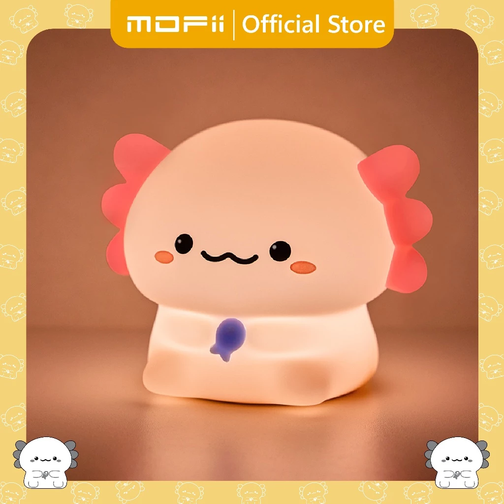 [ของแท้ รับประกันศูนย์ไทย]MOFii โคมไฟน่ารัก SITTING AXOLOTL ตัวน้อยน่ารัก ปรับแสงตั้งเวลาได้