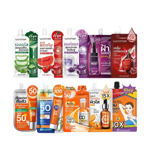 Woonae วูเน่ ครีมซอง (มี 10 สูตร)