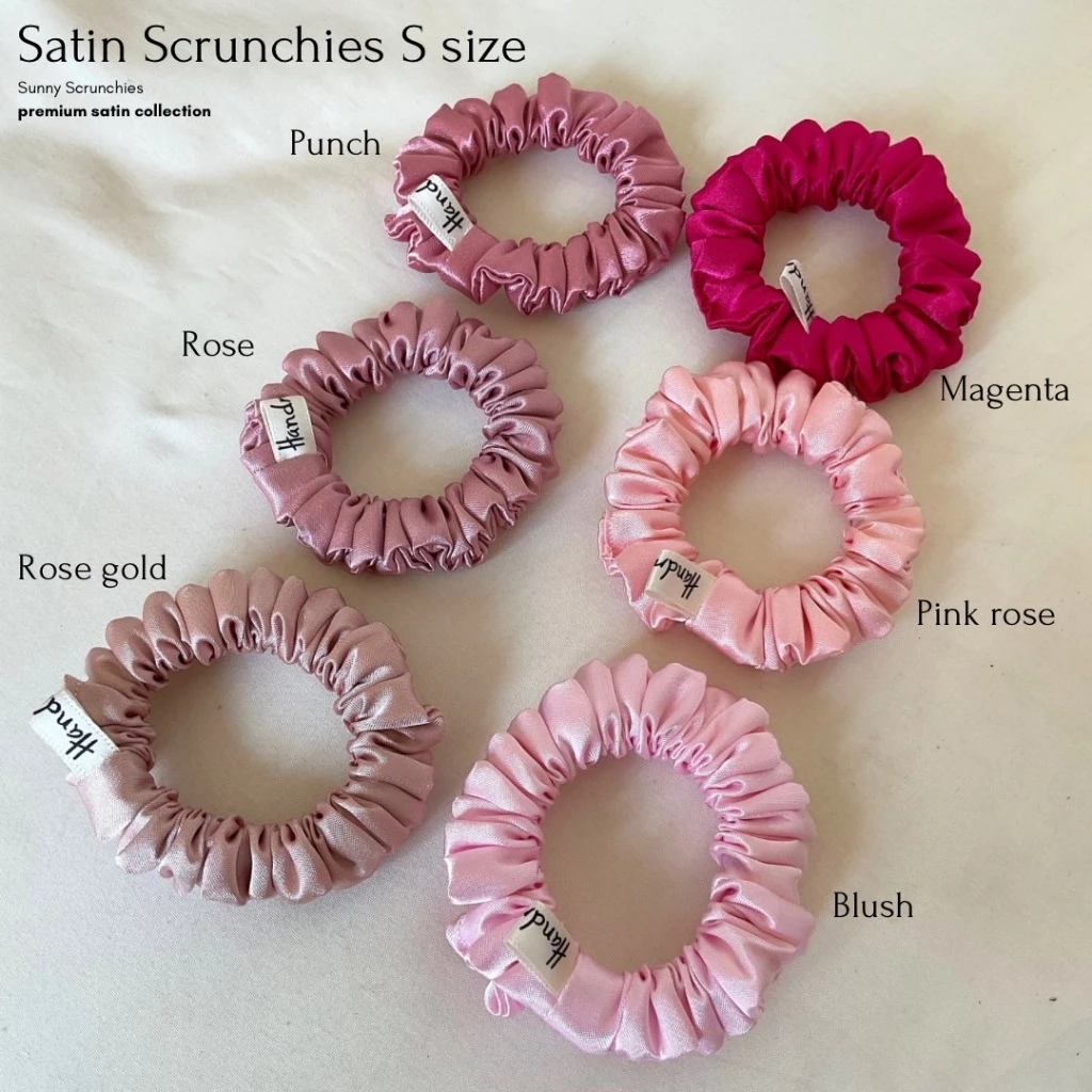 ยางรัดผม Sunny Scrunchies (Mini) Collection Premium Satin