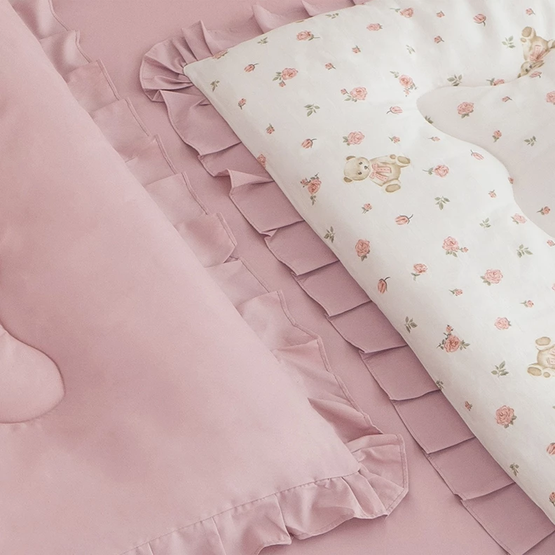 ชุดเครื่องนอน Moly (โมลี่) ครบชุด 6 ชิ้น [ผ้านวม+ผ้าปู+ปลอกหมอน] รุ่น Fluffy Super Soft (หนาฟูนุ่มพิเศษ) thumbnail 4