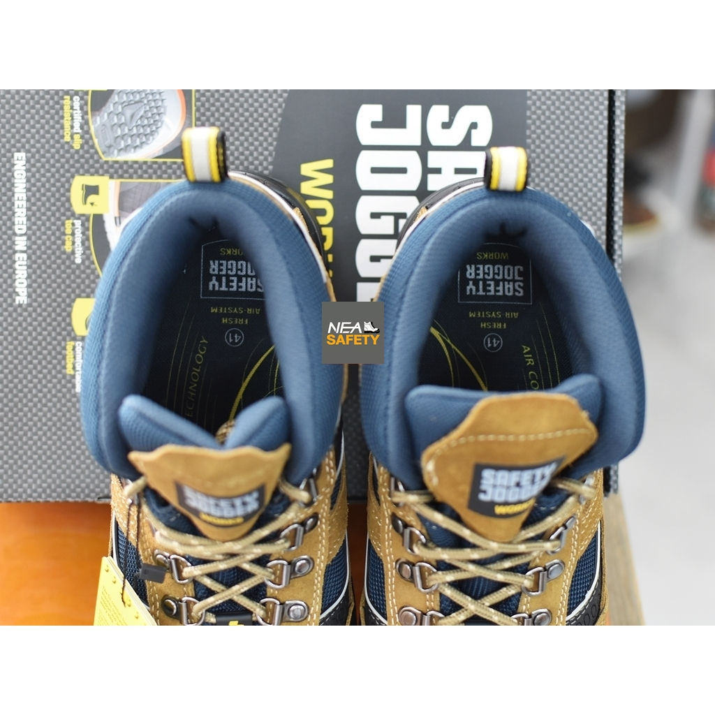 SAFETY JOGGER - X200031 S3 รองเท้าเซฟตี้ หัวเหล็ก คุณภาพสูง มาตรฐานสากล รองเท้านิรภัย