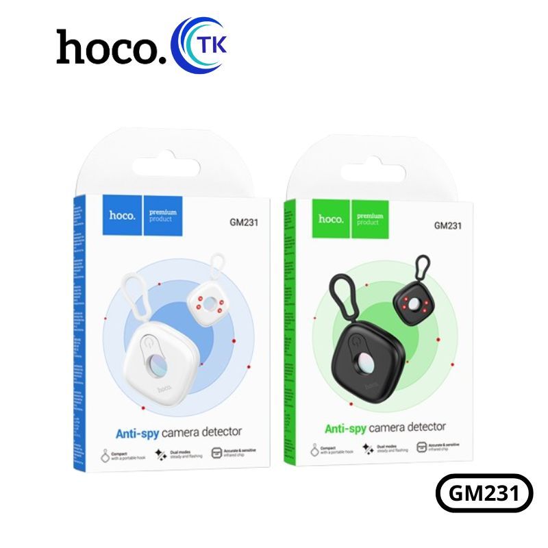 กล้องตรวจจับ HOCO GM231 Anti Spy Camera Detecter ระยะตรวจจับ 5 เมตร มีแบตเตอรี่ในตัว