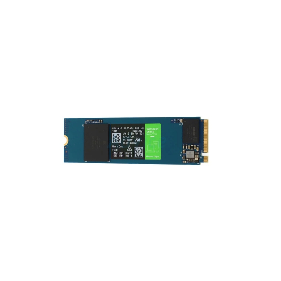 1 TB SSD M.2 PCIe WD GREEN SN350 (WDS100T3G0C) NVMe