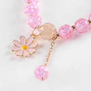 สร้อยข้อมือคริสตัล เดซี่ เกาหลี สําหรับผู้หญิง กำไล เครื่องประดับ #AG-0011