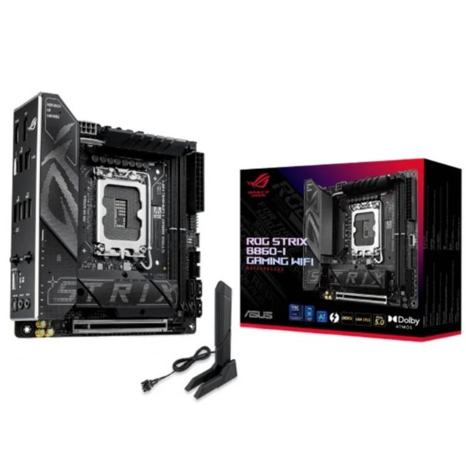 ASUS ROG STRIX B860I GAMING WIFI DDR5 MAINBOARD