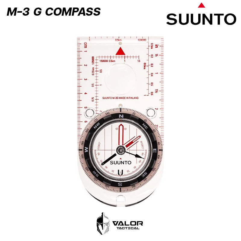 Suunto - M-3 G Compass เข็มทิศ นำทางแม่นยำ ระบบ Global Needle ใช้งานได้ทั่วโลก สำหรับเดินป่า การสำรวจ