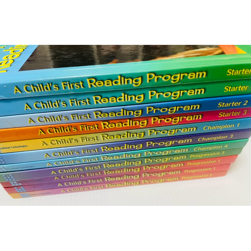 มือสอง สภาพดี ปกแข็ง หัอ่านแนวความรู้ A Child’s First Reading Program เล่มละ 80 บาท