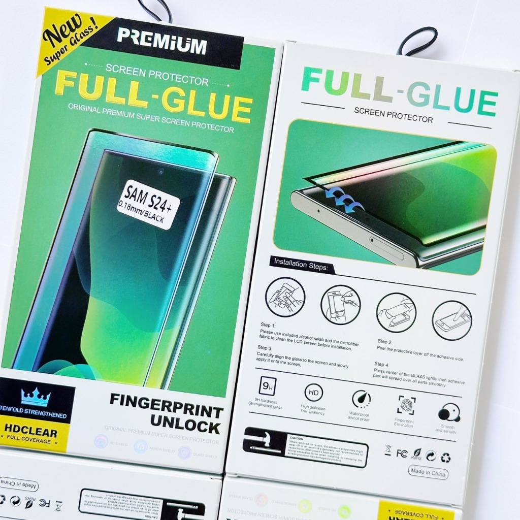 ฟิล์มกระจกนิรภัย จอโค้ง กาวเต็ม SAMSUNG - S20 S20+ S20U S21+ S21U S21FE S22 S22+ S22U S23 S23+ S23U S23FE