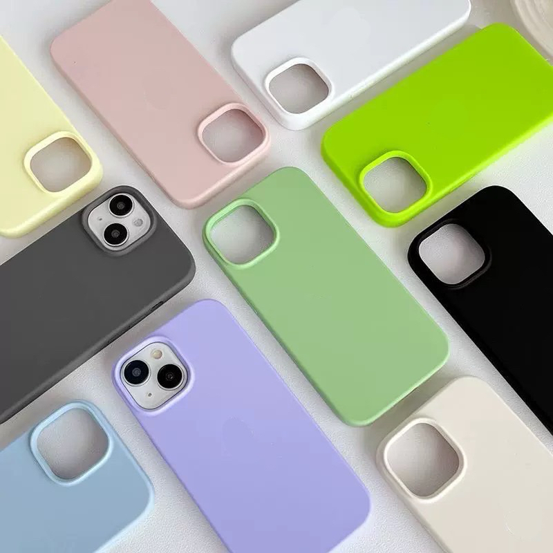 Supercase | สำหรับไอโฟน14PLUS Silicone Case เคสซิลิโคน ลบรอยเปื้อนได้ บุกำมะหยี่