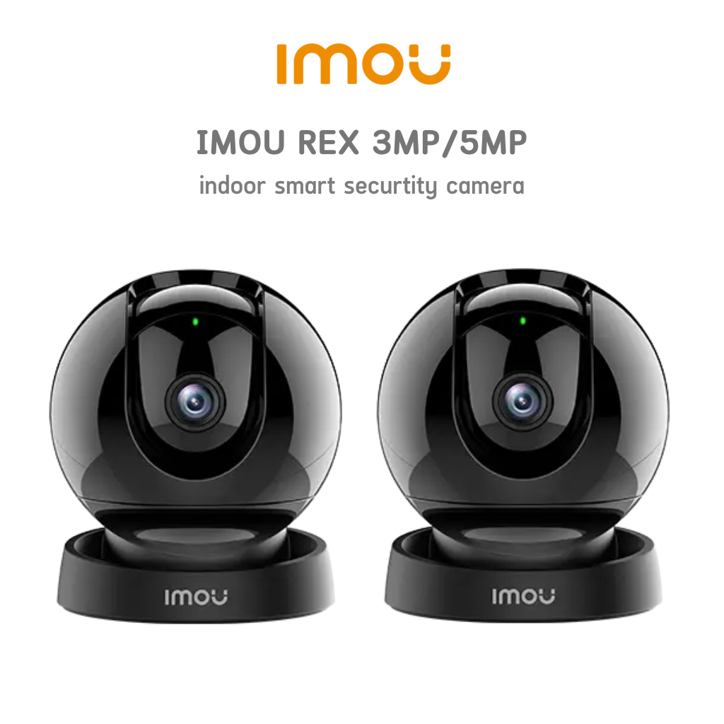 IMOU  Rex 2D 3MP/5MP  Wi-Fi Camera ครอบคลุม 355° สามารถพูดคุยได้สองทิศทางและSmart Tracking กล้องสำหรับภายใน (1ตัว)