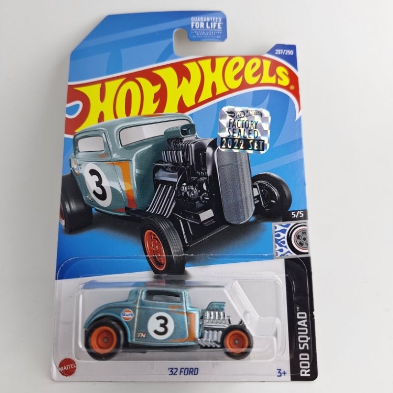 รถเหล็ก Hotwheels 32 FORD STH ล้อยาง factory sealed 2022 (ib56)