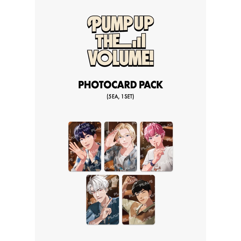 Plave PUTV PHOTOCARD PACK 'พร้อมส่ง' เพ้บโฟโต้การ์ด