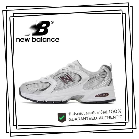 ✨(ของแท้ 100 % ) New Balance 530 MR530GS สีขาวแดง