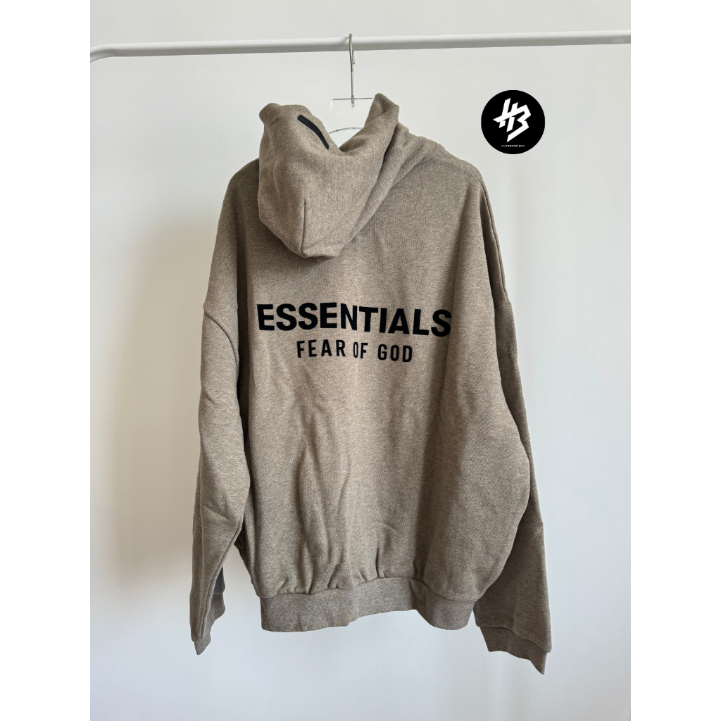 [ของแท้] FOG ESSENTIALS FW24 HOODIE HEATHER GREY พร้อมส่ง