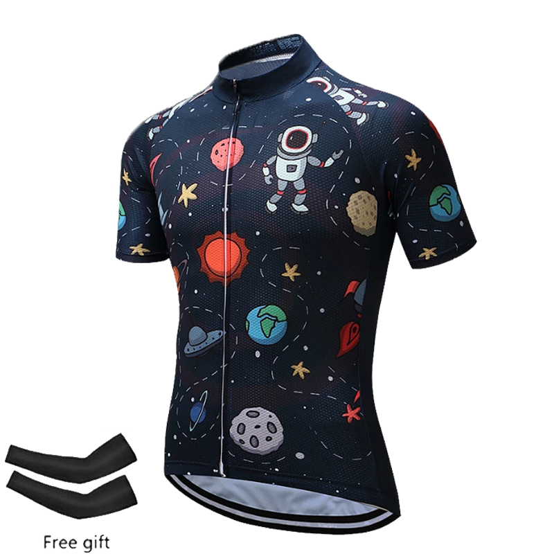 เสื้อขี่จักรยาน แขนสั้น ระบายอากาศ เสื้อจักรยาน