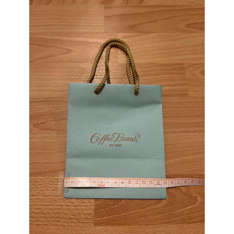 ถุงกระดาษแบรนด์ Coffee Beans BY DAO (ใบเล็ก)