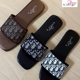 (13) มาใหม่ ✨ พร้อมส่ง (36-45) รองเท้าแตะสวมลำลองผู้หญิง พร้อมส่ง