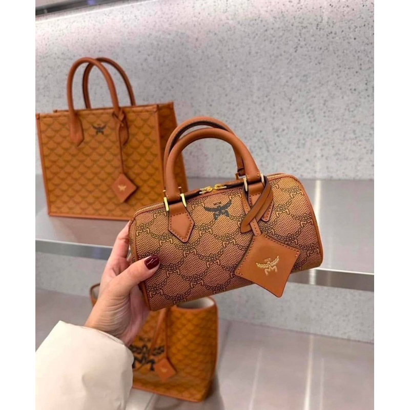 NEW MCM Himmel Boston mini ของแท้ 💯%