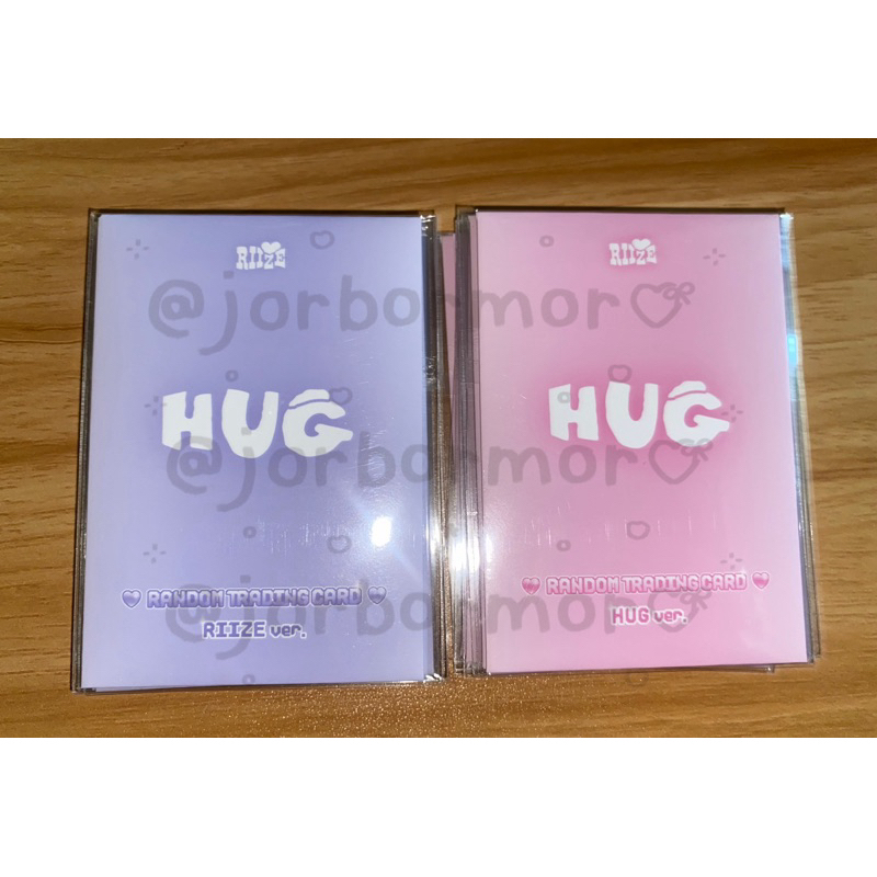 trading card riize hug
