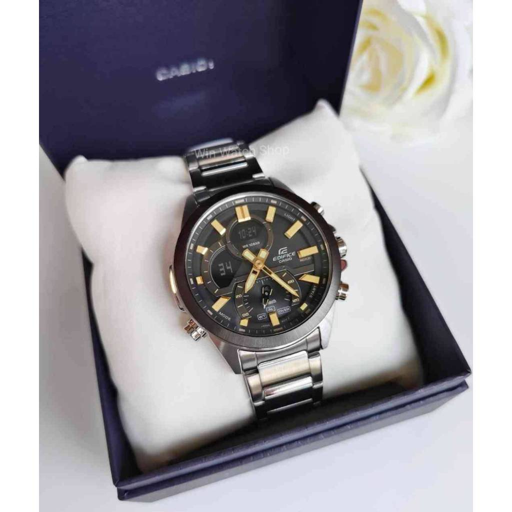 นาฬิกาCASIO EDIFICEรุ่น ECB-30D ,ECB-30DC นาฬิกาข้อมือผู้ชายสายแสตนเลส เชื่อมต่อสมาร์ทโฟน-ของแท้ 100% รับประกันศูนย์ CMG
