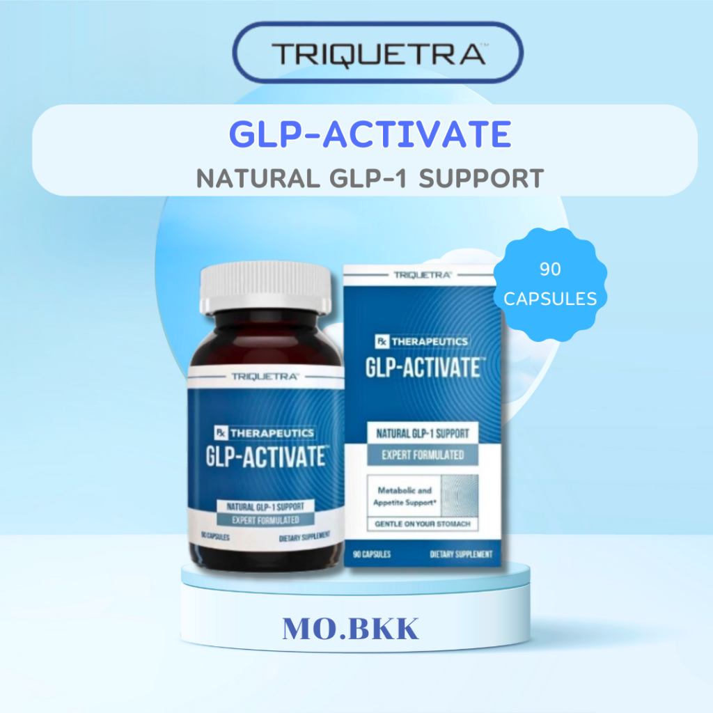 TRIQUETRA GLP-Activate Natural GLP-1 Support 90 Capsules Metabolic & Appetite Support