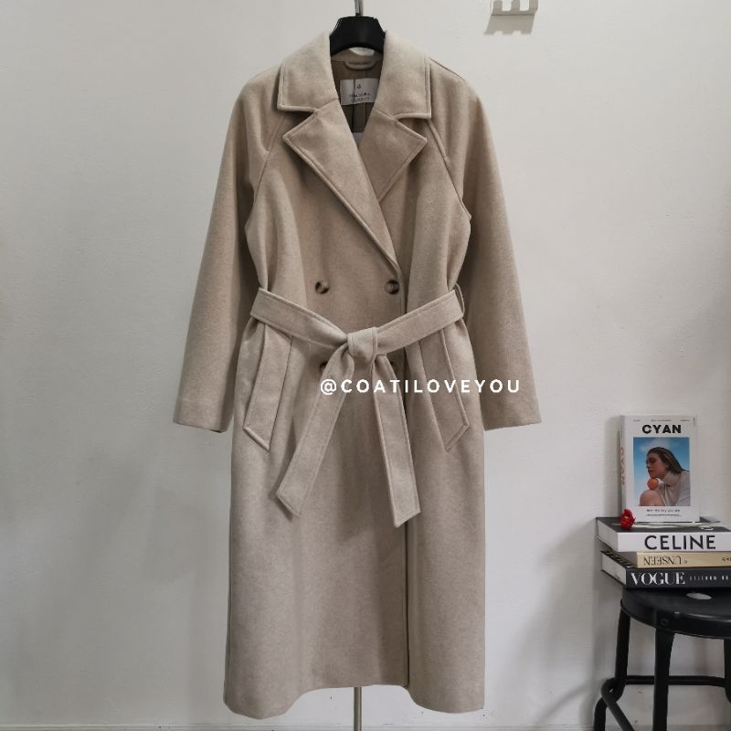 STRADIVARIUS​ SOFT-TOUCH​ TRENCH​ COAT​