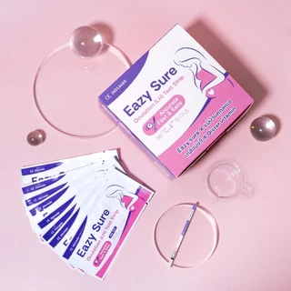 Eazy sure รุ่นใหม่ พัฒนาโดยเภสัชกร พยาบาลและQister vitamin 1กล่อง30เทสพร้อมถ้วยปัสสาวะ
