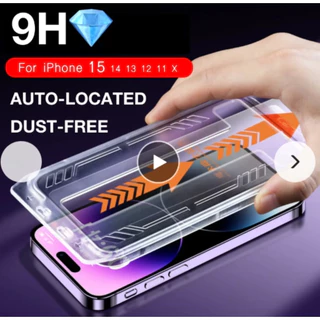 ฟิล์มกระจก เต็มจอ สำหรับ iPhone PVT รุ่น 13 11 17 Pro Max 14 15 16 12 Pro Max 17 Air 12 Mini 6 6S 7 8 Plus X XR XS