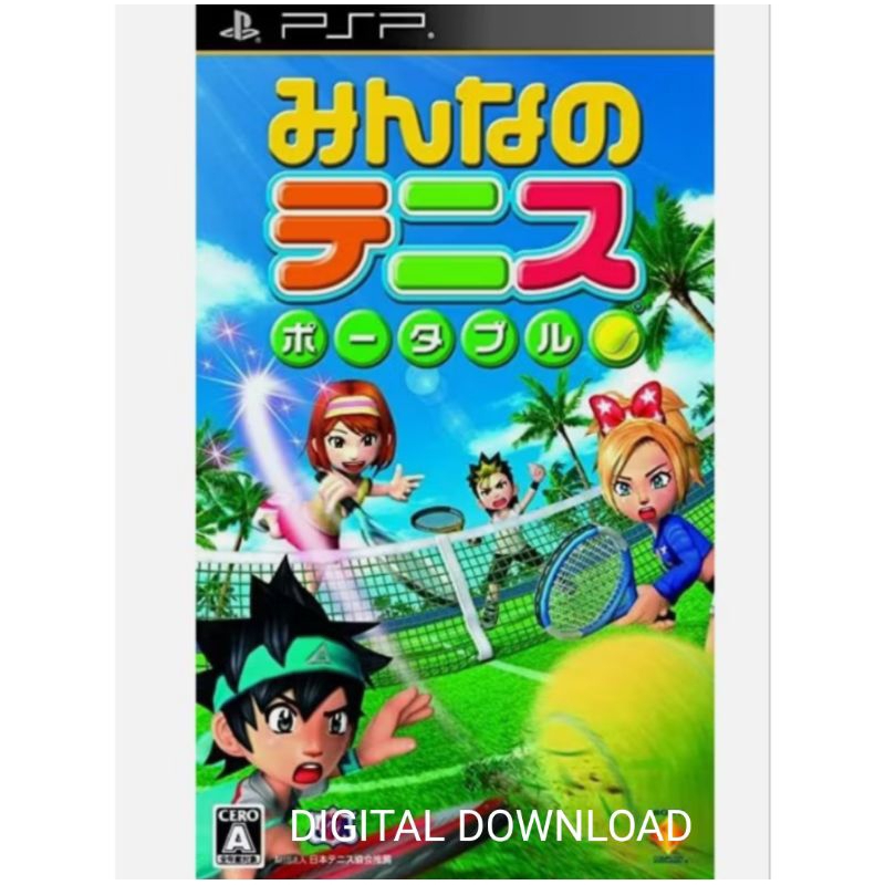เกมpsp Minna no Tennis Portable Sony PSP Japan PlayStation Portable