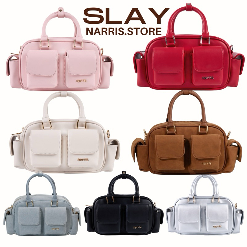 Narris กระเป๋าสะพาย รุ่น Slay ขนาด 10“ (แบรนด์ไทย)
