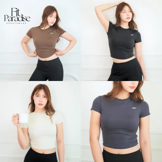 Fit-Paradise Tyla Top เสื้อออกกำลังกาย ผ้าพรีเมี่ยมสองชั้น ยืดหยุ่น ระบายอากาศ