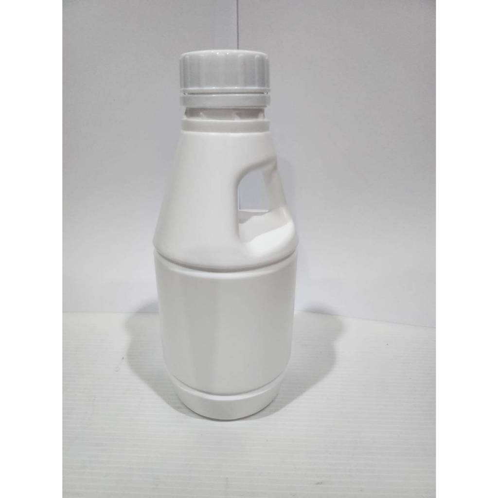 ขวดแกลลอนขาวแป้ง กลม 500ml 004899