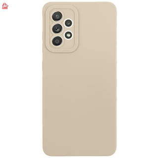 เคส สำหรับ Samsung Galaxy A52 4G 5G A52s 5G เคสซิลิโคนนิ่ม กันกล้อง TPU สีพื้น