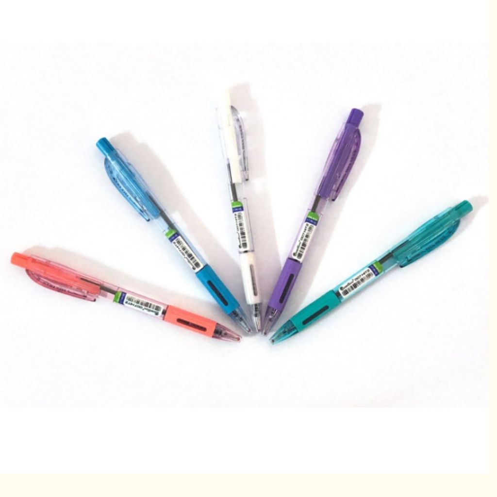 Quantum  ปากกาลูกลื่น กด 0.5 mm 8851907168421 / คละสี / ด้ามละ 15 บาท – โปรปัง