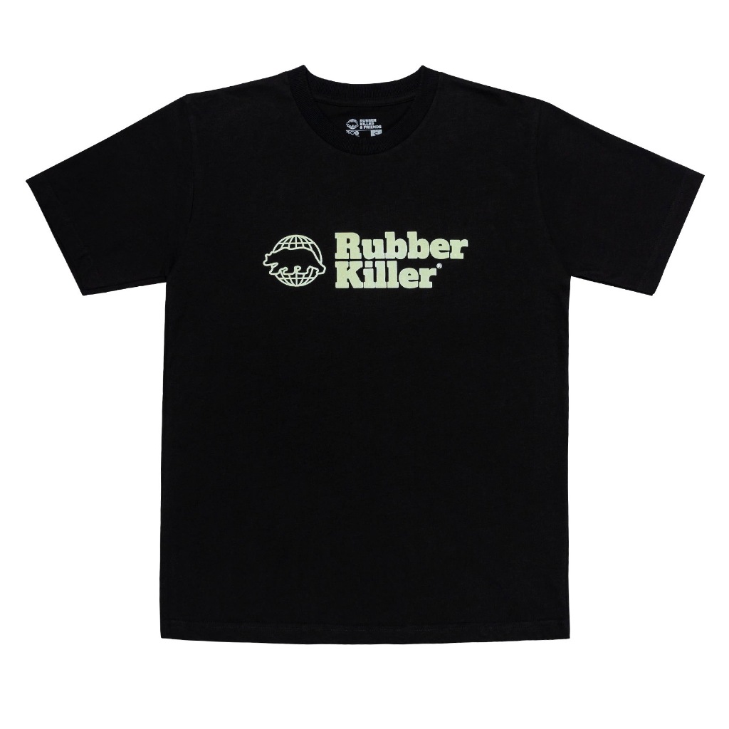 Rubber Killer - GLOW IN THE DARK LOGO TEE SHIRT