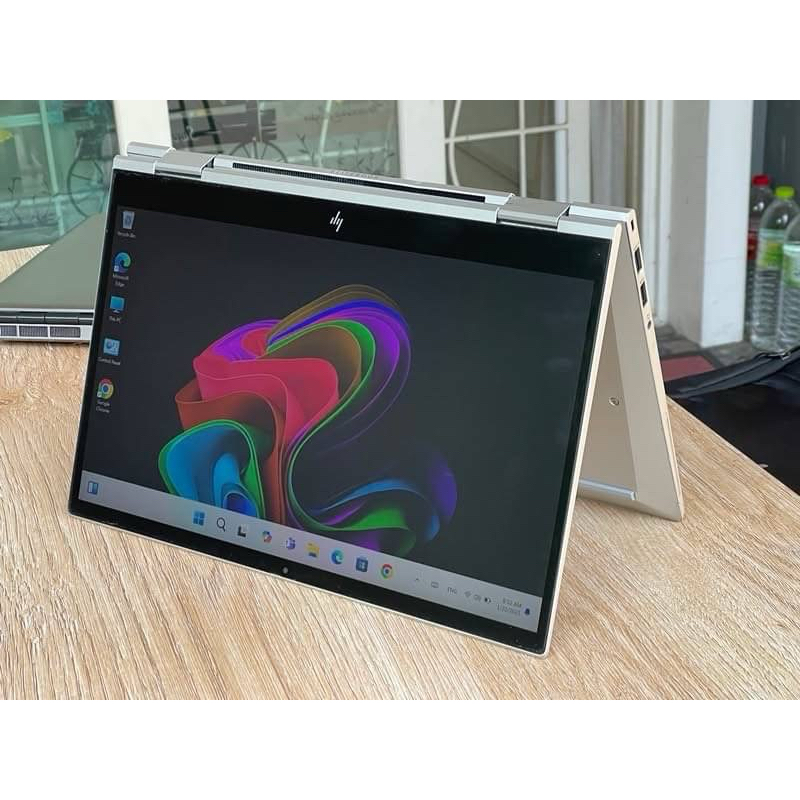 HP EliteBook x360 830 G8 2-in-1 i7-1185G7 SSD512GB RAM16GB มือสอง จอทัสพับได้ Win 11 Pro คีย์บอร์ดไฟ