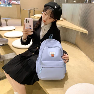 Tarabags กระเป๋าเป้สะพายหลัง น่ารัก กระเป๋าเป้ กันน้ำ ความจุสูง แบบเรียบง่าย กระเป๋านักเรียน