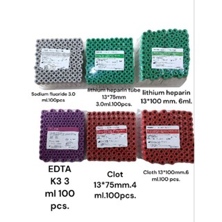 Blood collection Tube blood tube 100 pcs.