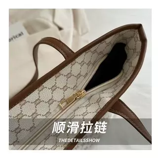 【พร้อมส่ง-ราคาดี】-กระเป๋าสะพายข้าง ขนาดใหญ่ จุของได้ เยอะ หนัง PU กระเป๋าสะพายไหล่ สไตล์เกาหลี