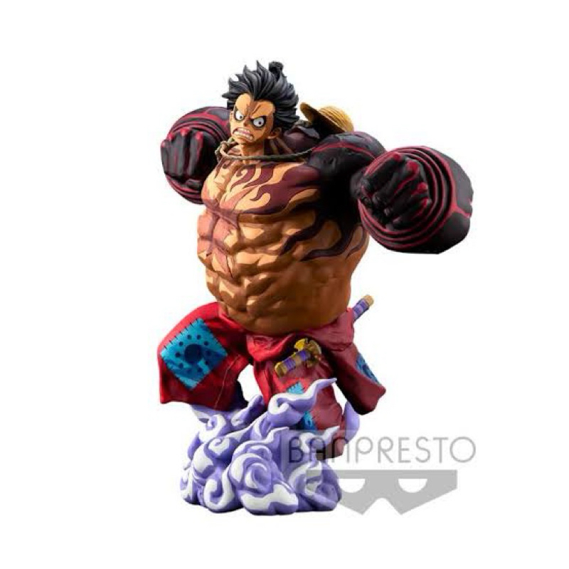 [ของแท้🇯🇵/พร้อมส่ง✅] One Piece (BWFC) Super Master Star Piece (Manga Ver.04) - Luffy Gear 4 (สีมังงะ