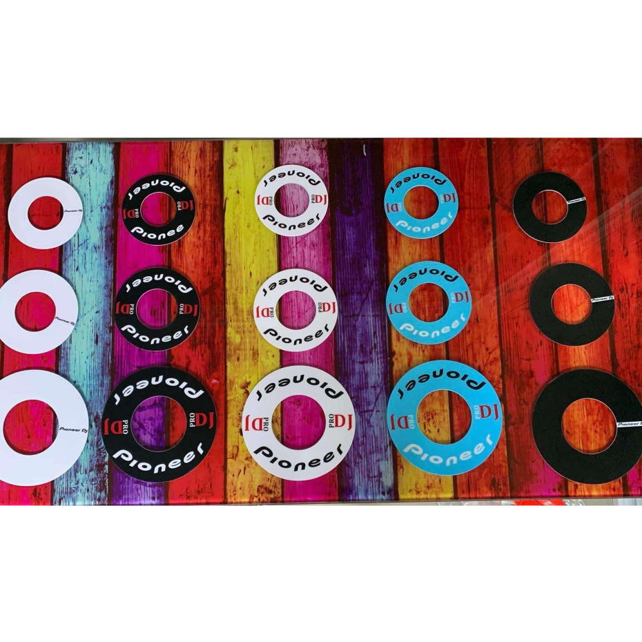skin jog size "L" สติกเกอร์ เครื่องดีเจ ddj1000 ddj1000srt cdj800 cdj 850 cdj900 FLX6 ราคาต่อ 1 คู่