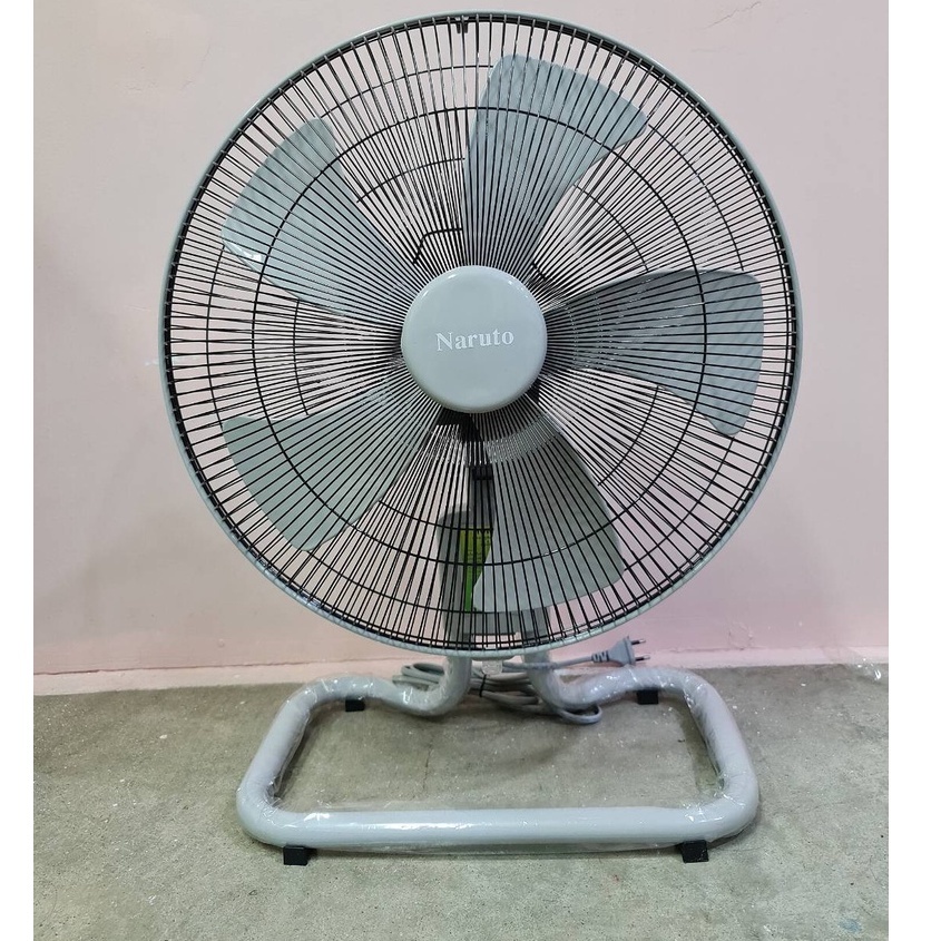 พัดลมอุตสาหหกรรม แบบขากบ "ตัวเตี้ย" ยี่ห้อ Naruto ขนาด 18 นิ้ว