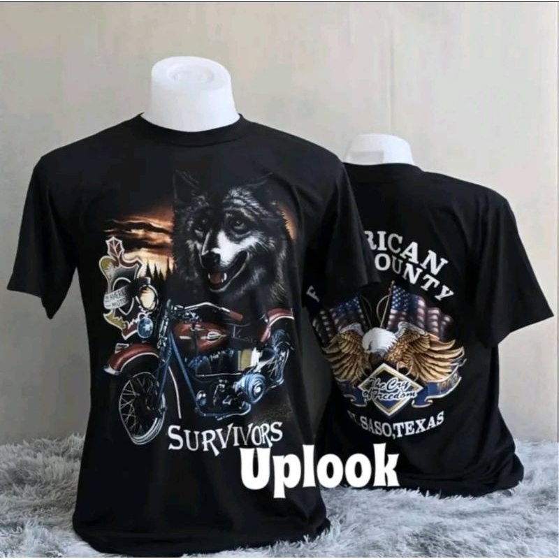 เสื้อฮาเลย์3Dเสื้อวินเทจ