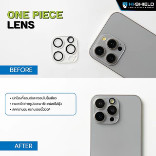 HI-SHIELD Super Clear Glass กระจกเลนส์กล้อง iPhone 16 Pro Max/15 Pro Max/14 Pro Max/13 Pro Max/ 12 Pro/ 11