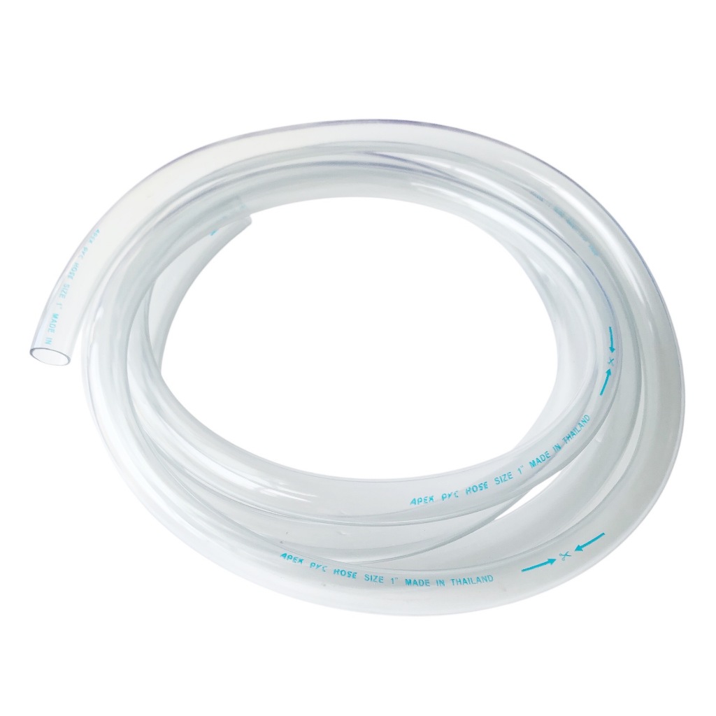 APEX สายยางใส สายยางอ่อน ขนาด 1 นิ้ว สายยางรดน้ำต้นไม้ ขนาด 1 