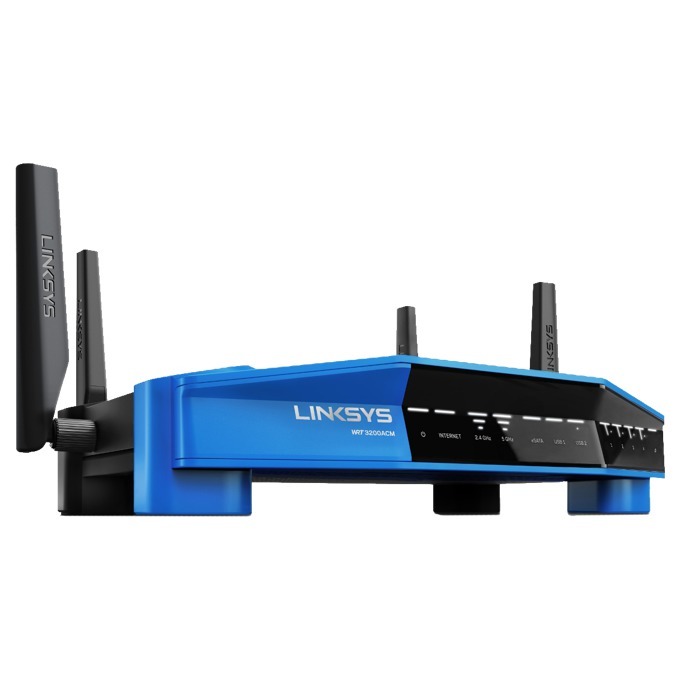 ส่งต่อ LINKSYS Router รุ่น WRT1900AC Wireless AC1900 Dual Band Gigabit สินค้ามือ2  สภาพดี ใช้งานได้ป