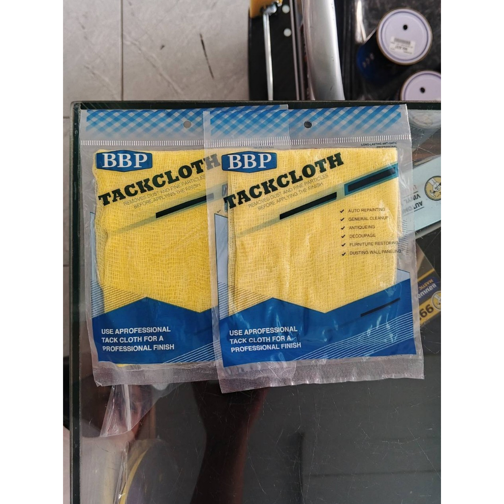 ผ้าเหนียว BBP 1ชิ้น ใช้กำจัดฝุ่นก่อนพ่นสีและหลังพ่นสี