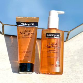 ฉลากไทย🔥แท้💯% นูโทรจีนา เจลล้างหน้า ลิควิด เพียว มายด์ เฟเชียล คลีนเซอร์/Neutrogena Liquid Pure Mild Facial Cleanser