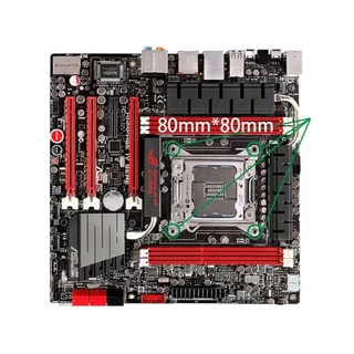 ขา อะไหล่ ซิงค์ ชุดน้ำ CPU radiator bracket Intel 1200 socket LGA 775 115x 1700 1366 AM4 main board base frame screw